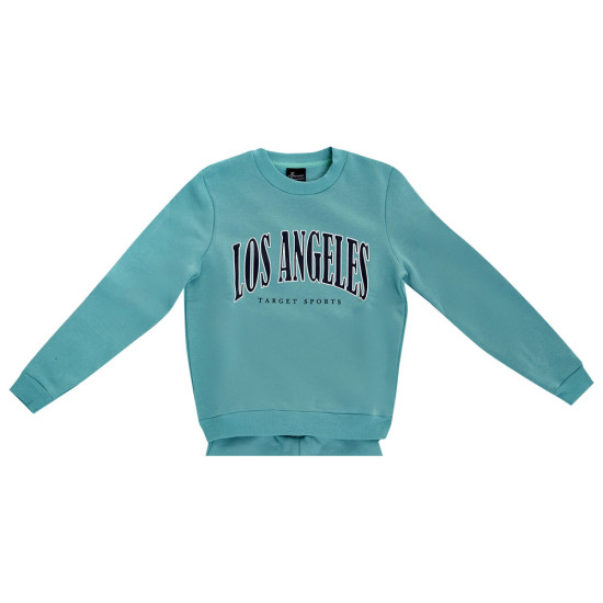 Target Παιδικές φόρμες σετ Crewneck & Jogger Pants Fleece "Los Angeles" Target Παιδικές φόρμες σετ Crewneck & Jogger Pants Fleece "Los Angeles"